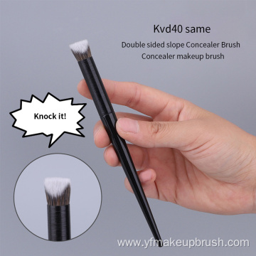 double-sided slope concealer brush foundation brush